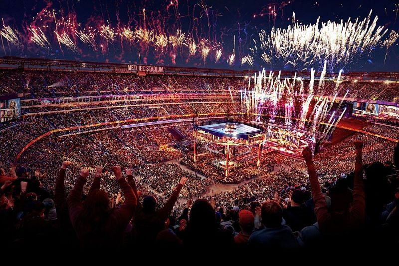 Crowd at WrestleMania 35