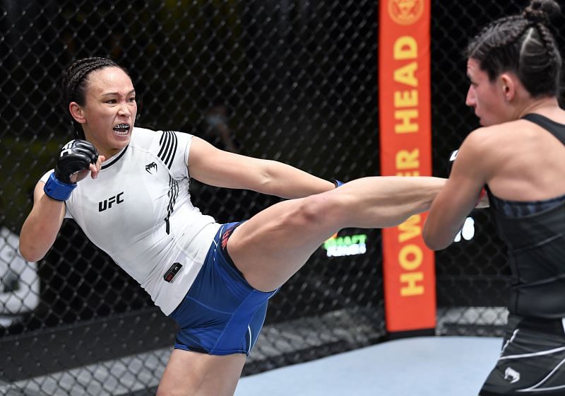 Michelle Waterson almost pulled off a turnaround against Marina Rodriguez in UFC Vegas 26&#039;s main event.