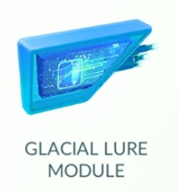 Glacial Lure required to glaceon in Pokemon Go