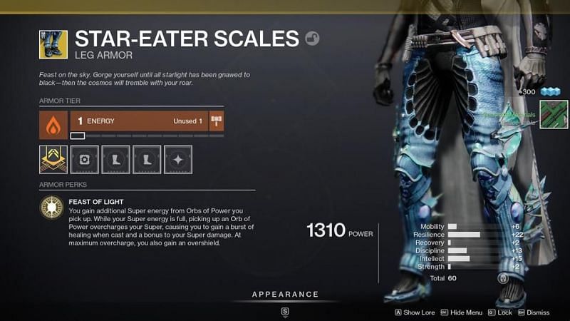 Mixed with other perks, Star-Eater Scales allows Hunters to outdamage better exotics and make them null (Image via Forbes)