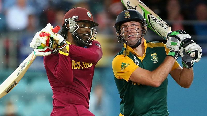 Chris Gayle and AB de Villiers are two T20 legends with contrasting international records