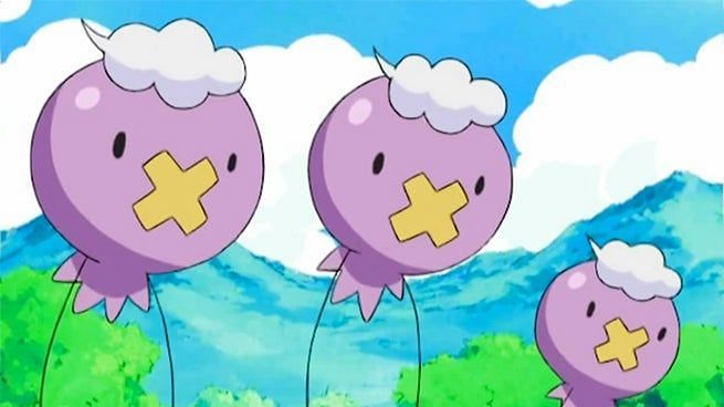 Drifloon in the anime (Image via The Pokemon Company)