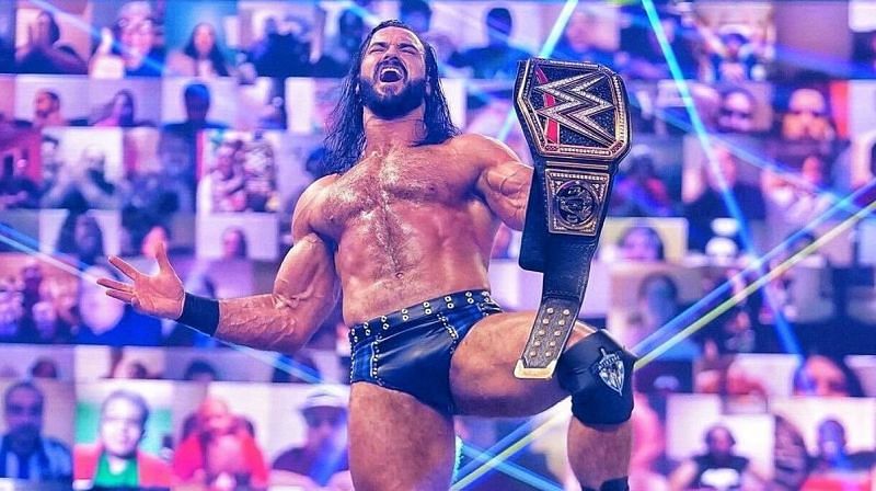 Drew McIntyre as WWE Champion