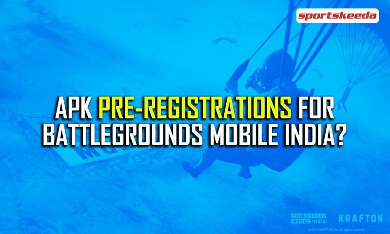 Answering the question about APK pre-registrations for Battlegrounds Mobile India (Image via Sportskeeda)