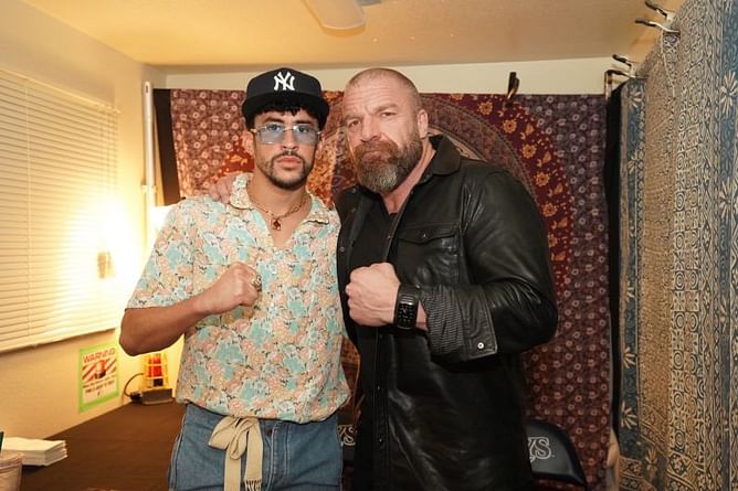 Bad Bunny showers praise on Triple H and The Undertaker