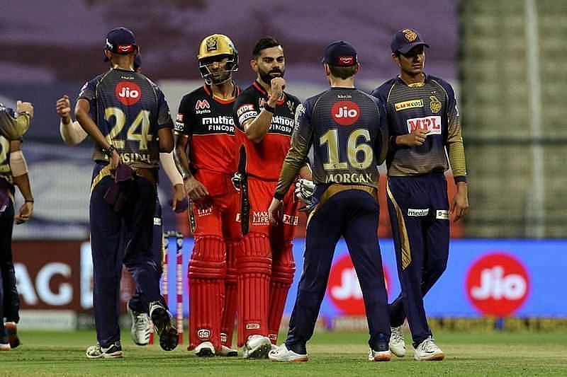 Monday&#039;s IPL 2021 match between KKR and RCB was postponed due to a COVID-19 scare. Pic: IPLT20.COM