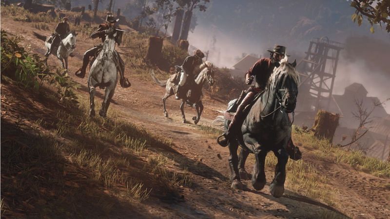 Red Dead Online is slated to receive new tracks, races and mission on May 25th (image via Rockstar Newswire)