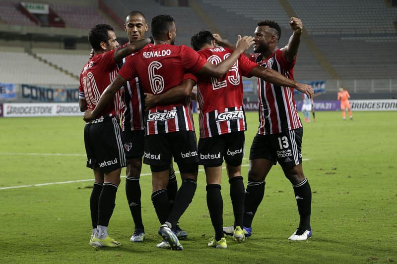 Sao Paulo will trade tackles with Racing Club on Thursday