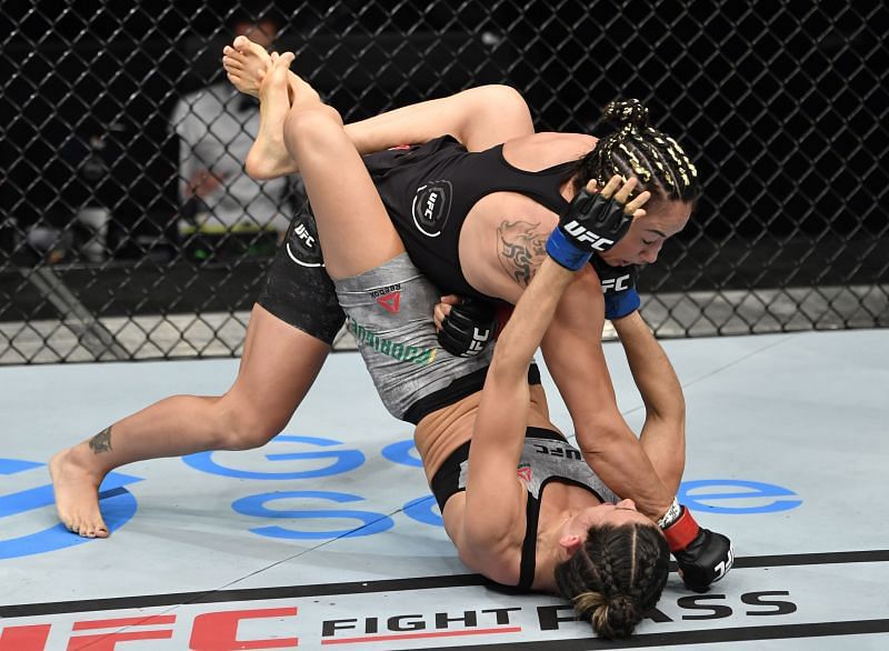 Carla Esparza is the only UFC fighter to defeat Marina Rodriguez thus far.
