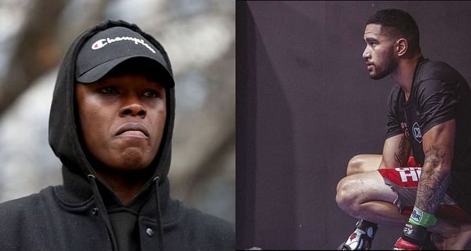 When did Israel Adesanya suffer a serious injury from a street assault?