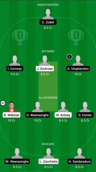 DDC vs WCC Dream11 Fantasy Suggestions - Darwin ODD