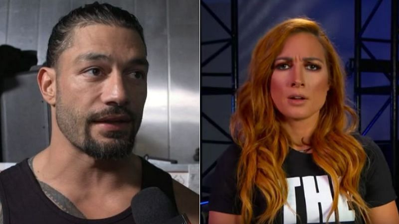 Roman Reigns and Becky Lynch are two of WWE&#039;s top stars.