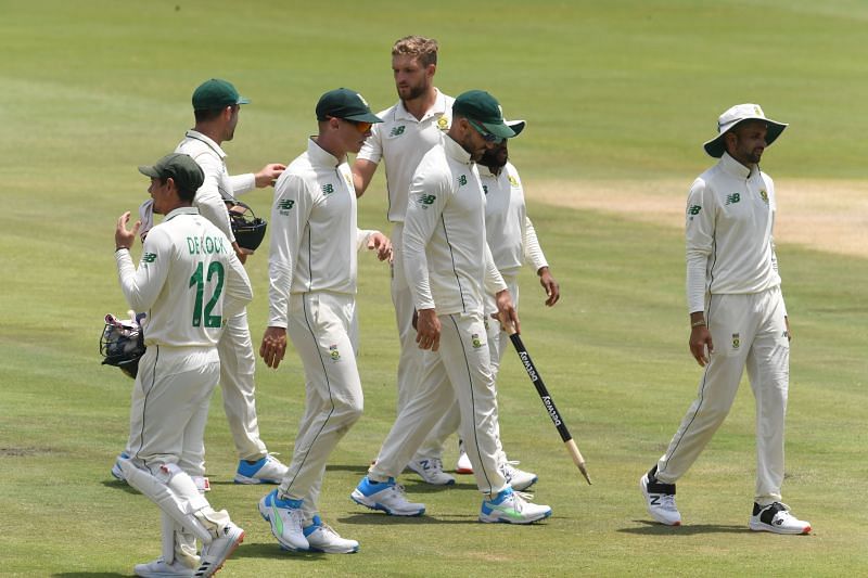 South Africa v Sri Lanka - First Test Day 4