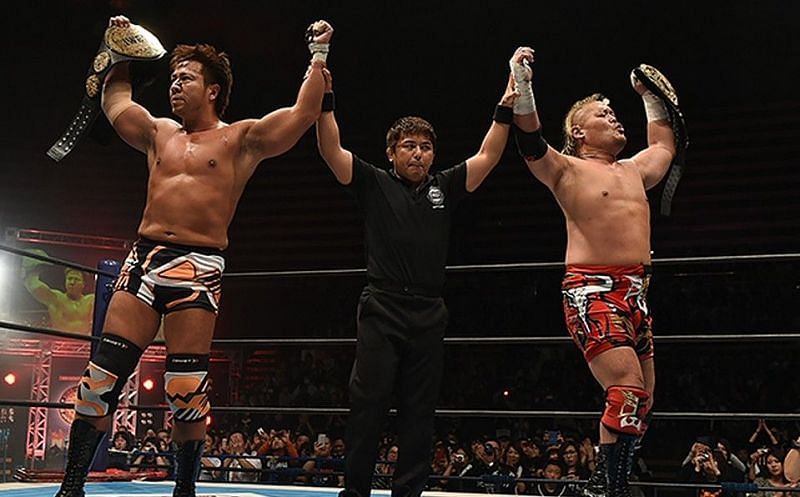 Hiroyoshi Tenzan (right) is a part of Tencozy