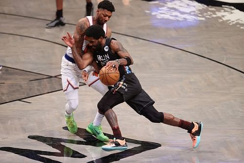 Kyrie Irving defended by Elfred Payton