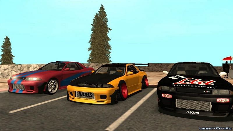 Grand Theft Auto: San Andreas GAME MOD Real Cars 2 v.1.1 - download