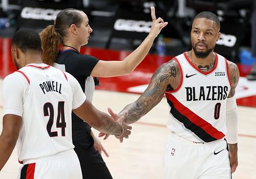 The Portland Trail Blazers meet the Cleveland Cavaliers next.