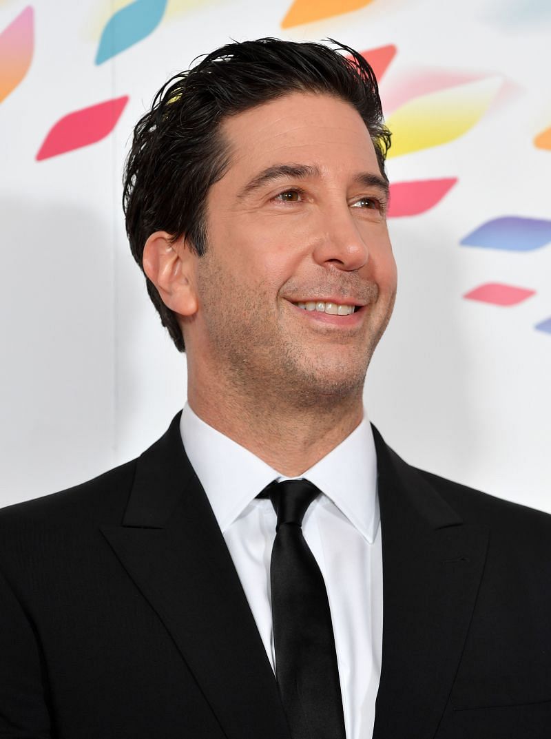 LONDON, ENGLAND - JANUARY 28: David Schwimmer poses in the winners room during the National Television Awards 2020 at The O2 Arena on January 28, 2020 in London, England. (Photo by Gareth Cattermole/Getty Images)