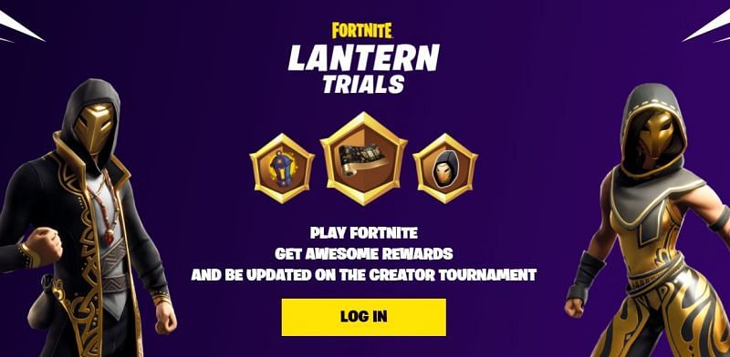 Fortnite Lantern Trials &ndash; Where to sign-up and earn free cosmetics (Image via LanternTrials)