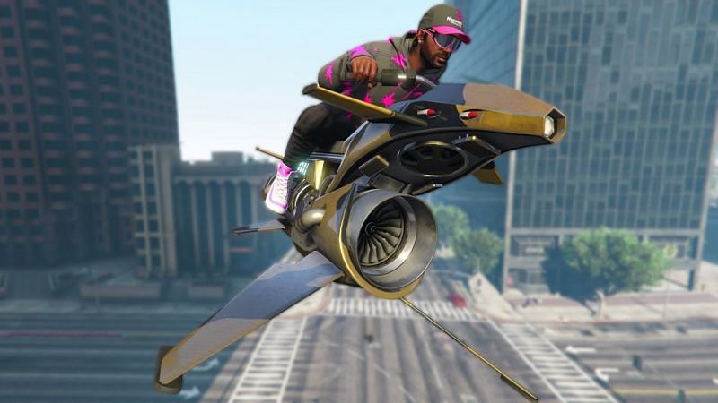 The Oppressor MK II is unquestionably the most hated vehicle in GTA Online (Image via NotJustSaiyanX)