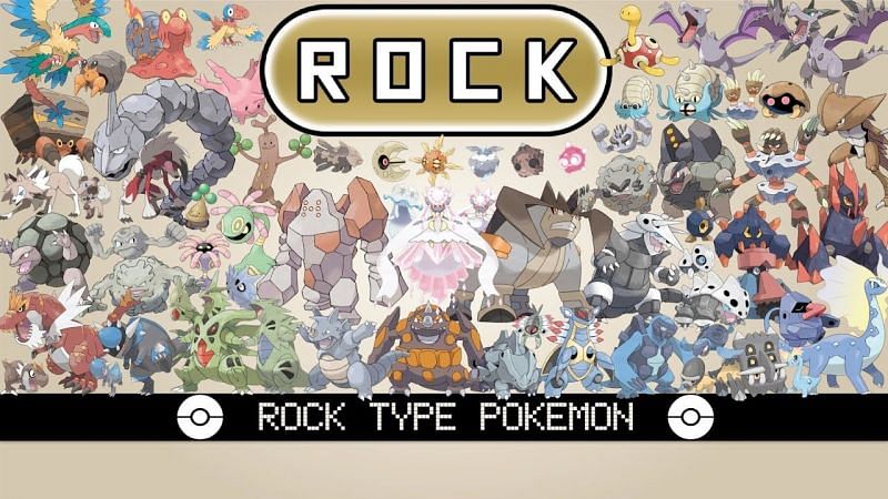 Rock-type Pokemon (Image via Tom Salazar)