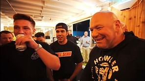 Watch: NELK Boys hang out with UFC president Dana White and welterweight Colby Covington ahead of UFC 261