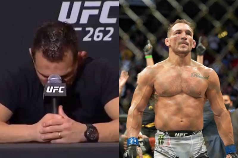 Michael Chandler was disappointed after his loss to Charles Oliveira at UFC 262. (Image credits: UFC - Ultimate Fighting Championship via YouTube)