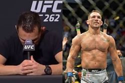 Watch: Michael Chandler gets emotional talking about his wife Brie and son Hap following UFC 262 defeat