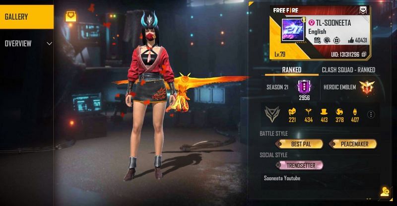 Sooneeta&#039;s is a popular Free Fire content creator from Nepal