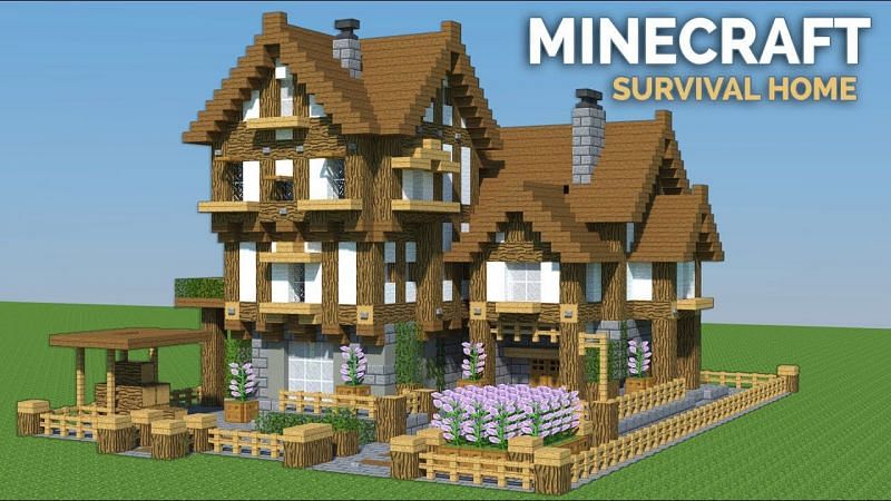 minecraft wood house ideas