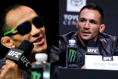 Tony Ferguson and Michael Chandler