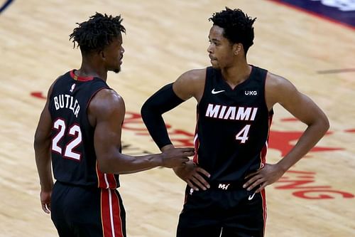 Miami Heat in NBA 2020/21 action