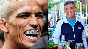 Teddy Atlas points out how Charles Oliveira's "fighter's instincts" saved him in the first round against Michael Chandler