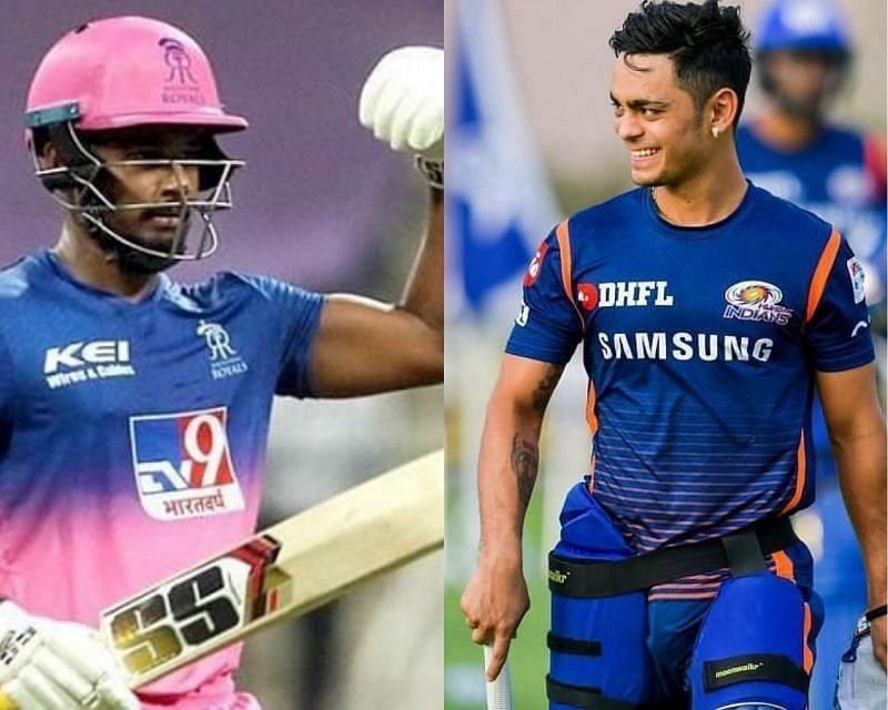 Sanju Samson (L) and Ishan Kishan