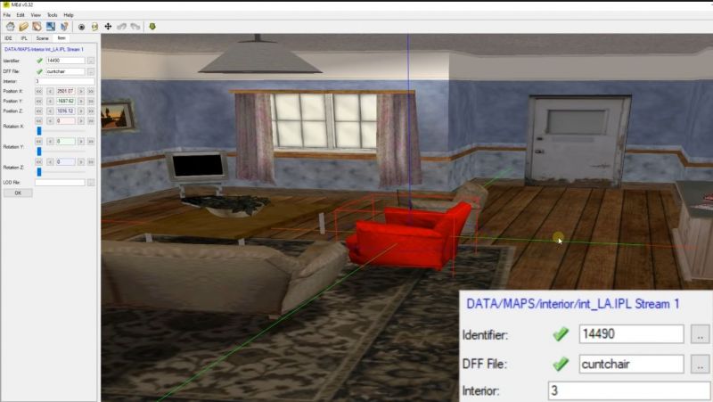 CJ&#039;s house and things have weird names in the GTA San Andreas code (Image via Real KeV3n (YouTube))