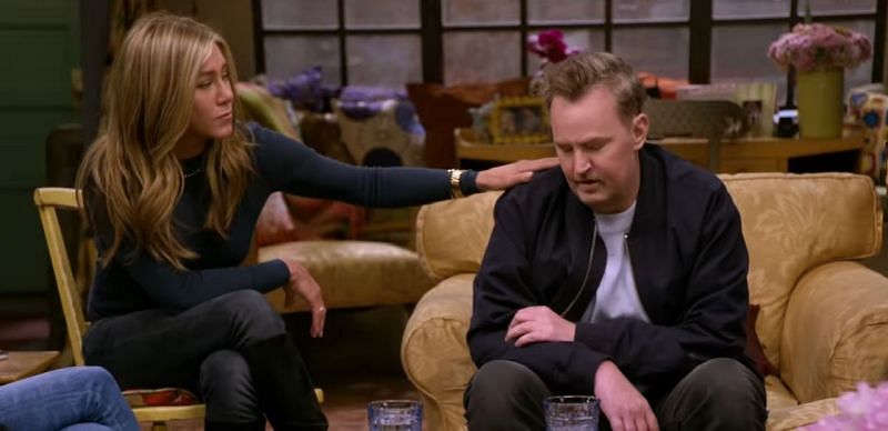 Jennifer Aniston and Matthew Perry (Image via YouTube)