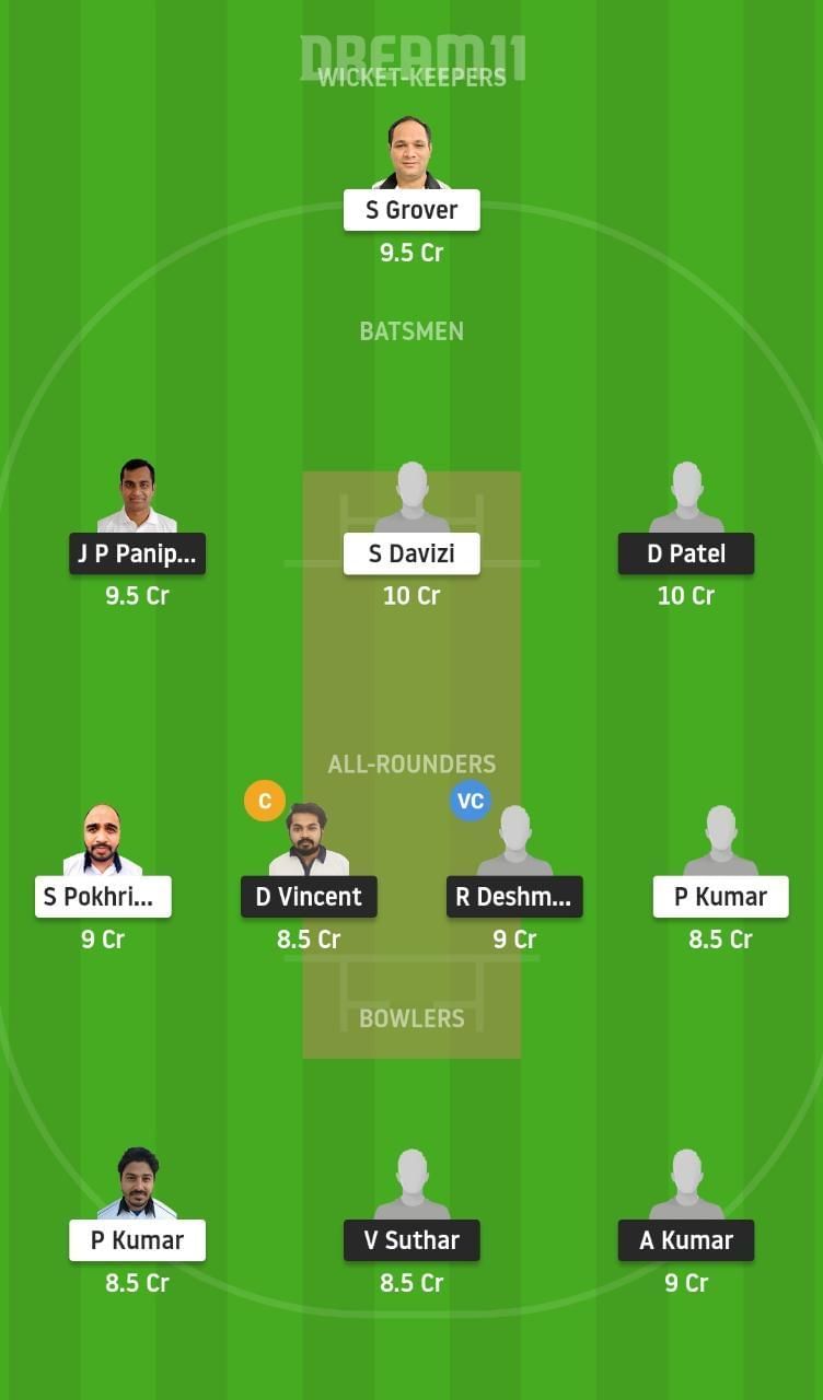 PCR vs PBV Dream11 Tips ECS T10