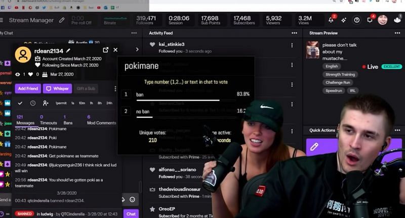 QTCinderella Blasts Pokimane for 'toxic' Female Rating Game