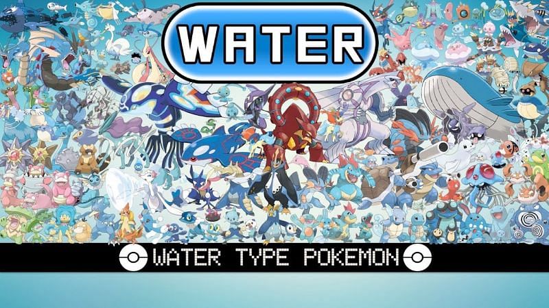 Water-type Pokemon (Image via Tom Salazar)