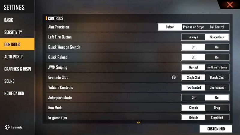 UI of the settings have been completely revamped (Image via ALPHA FREEFIRE/YouTube)