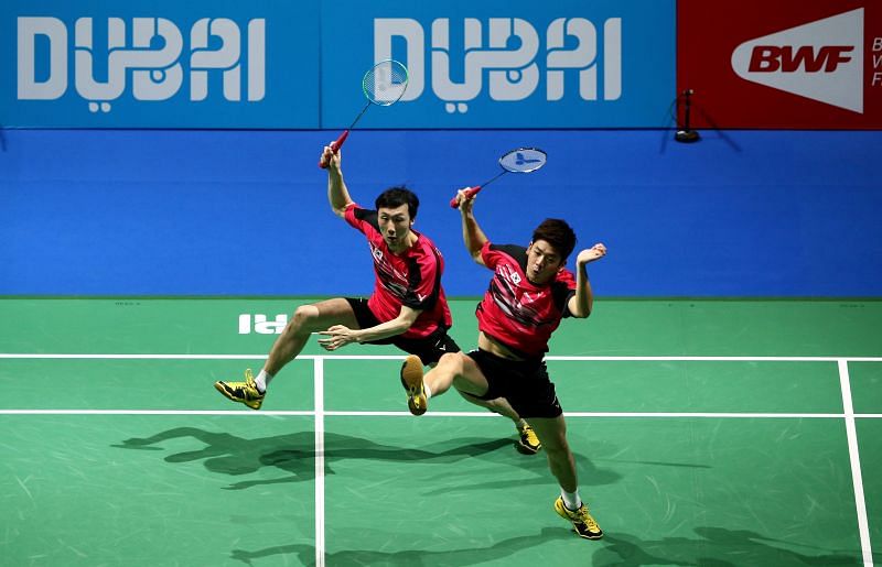 Lee Yong-dae and Yoo Yeon-seong