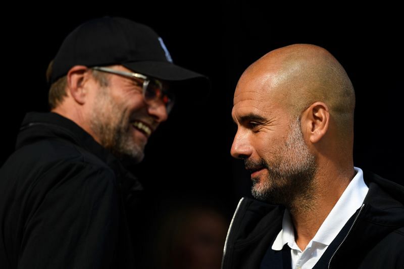 Jurgen Klopp and Pep Guardiola are two of the greatest managers in football history