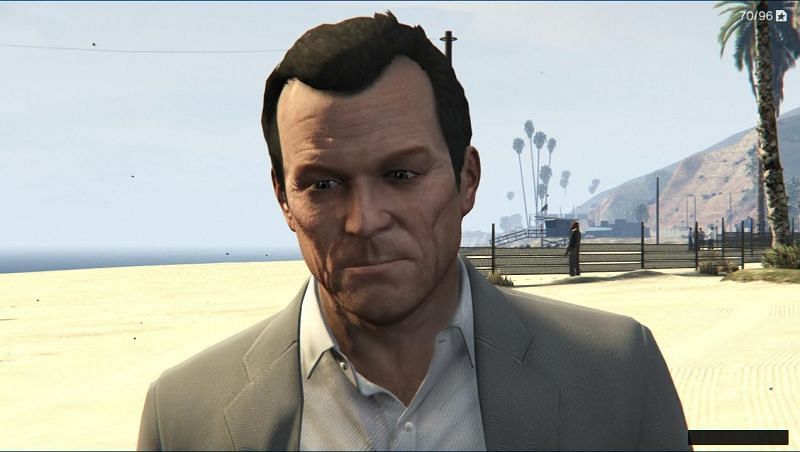 Michael doesn&#039;t like killing people for absolutely no reason (Image via gta5-mods.com)