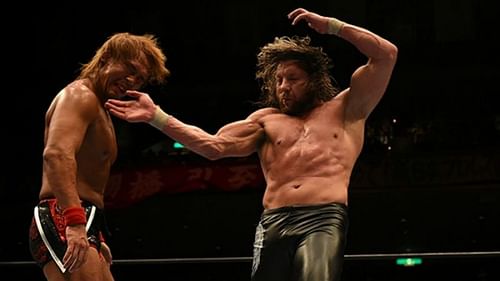 Tetsuya Naito and Kenny Omega during their G1 27 match