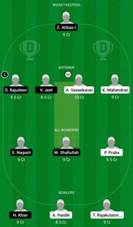 Dream11 Team for Bayer Uerdingen Boosters vs Bonn Blue Star - ECS T10 Krefeld 2021 Semi-final 1.