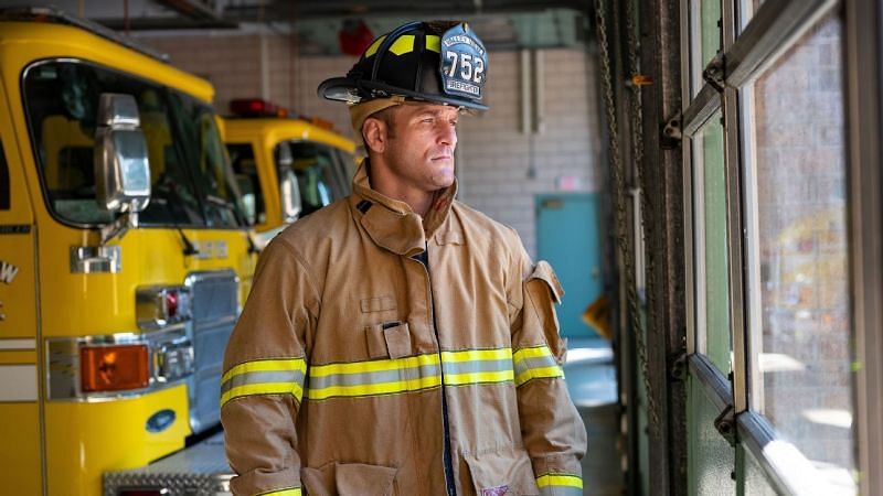 Stipe Miocic as a firefighting paramedic