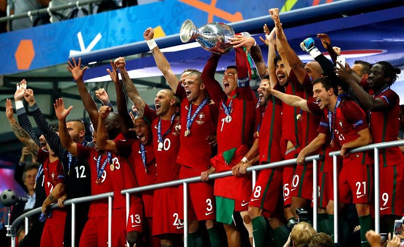 Portugal beat France in the Euro 2016 final. (Photo by Clive Rose/Getty Images)