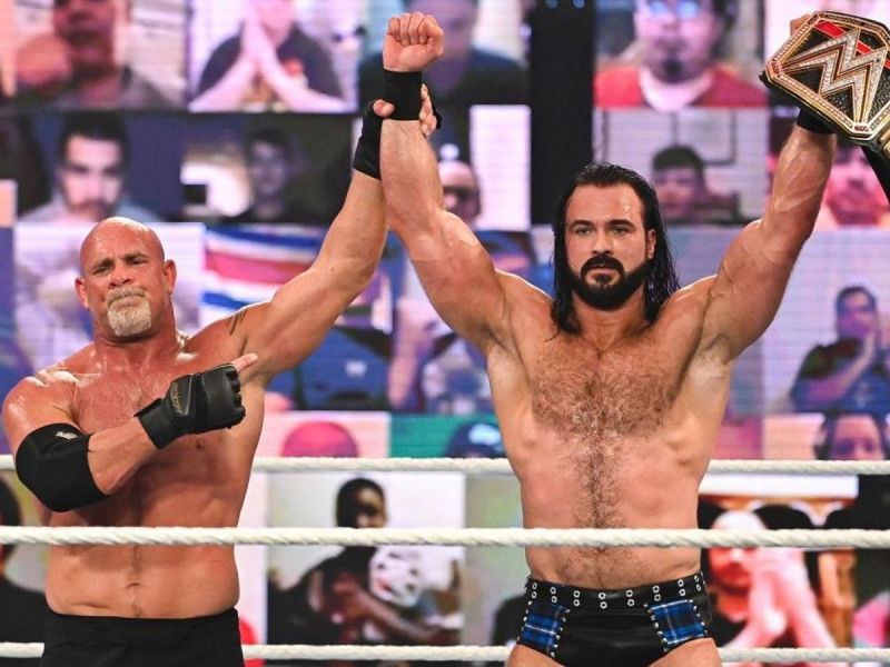 Drew McIntyre earned the respect of Goldberg.