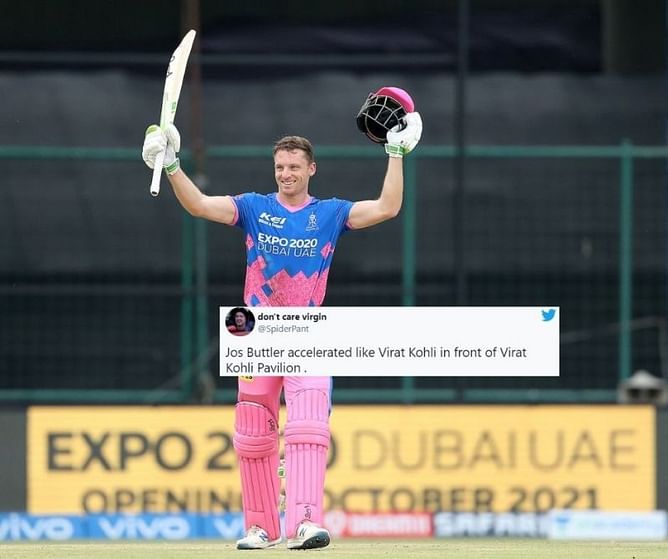 "Madness and freak stuff!"- Fans erupt as Jos Buttler's blitzkrieg destroys SRH