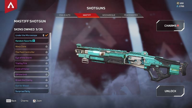 Apex Legends Season 9 Mastiff (Image via Respawn)